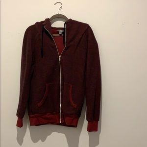 ALO Fleece Zipup Hoodie